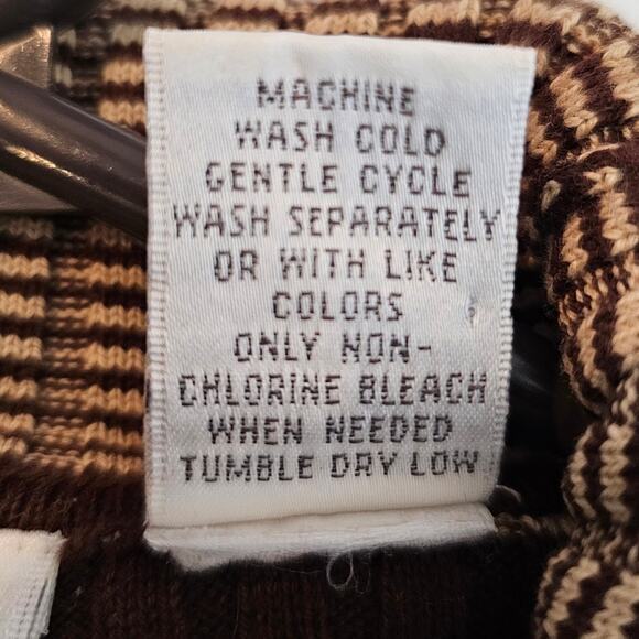 Hasting & Smith 2 Striped Turtlenecks Long Sleeve Sweater Sm Made in Australia - Picture 9 of 11